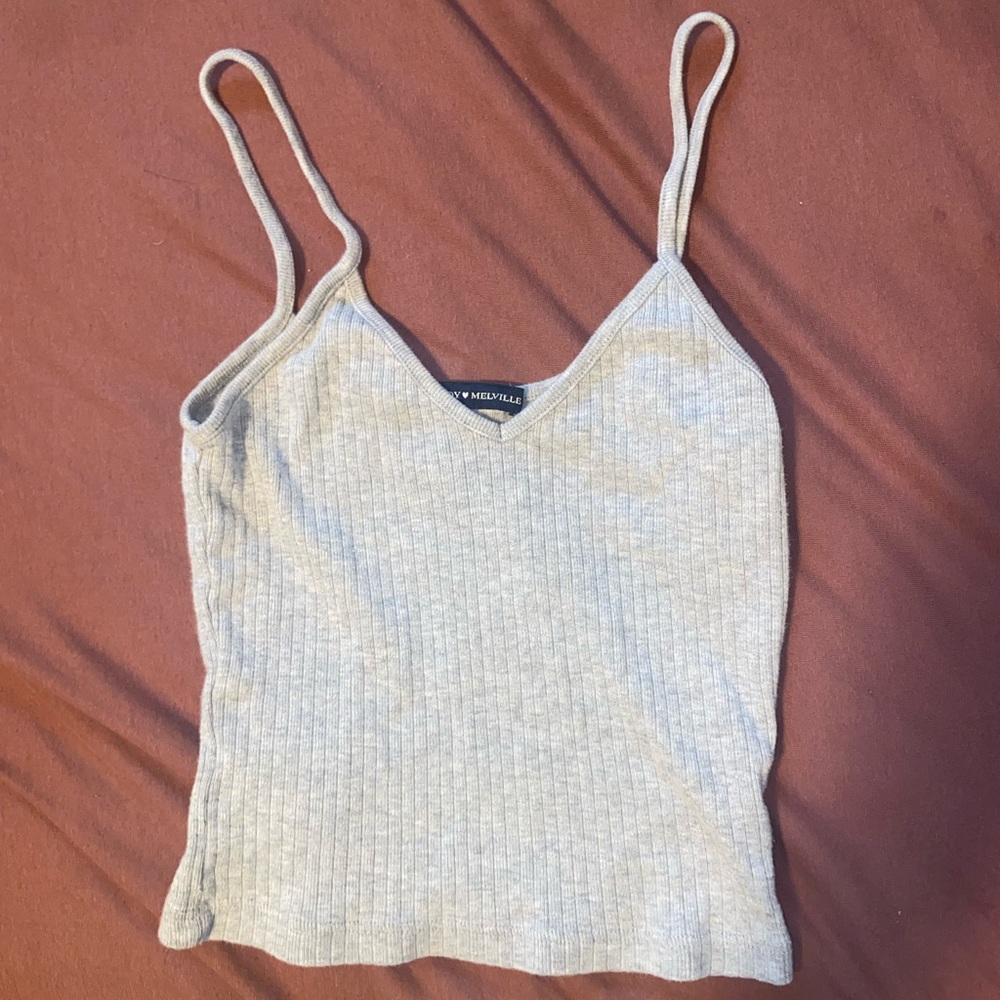 Grey Brandy Melville Tank Top